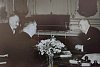při pracovním jednání o obnově čsl. Rotary klubů s prezidentem Benešem (leden 1946 - sedící vlevo)