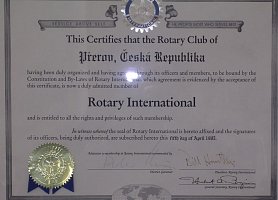 24. výročí udělení charty RC Přerov