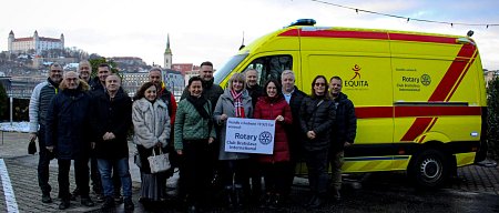 Rotary klub Bratislava International prináša nádej na bratislavské ulice