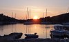Západ slunce v kotvišti