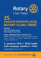 25. Vánoční benefiční večer RC Třebíč