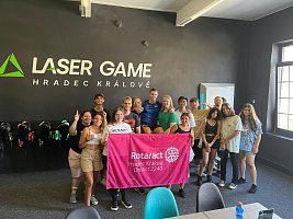 Laser Game activity, along with the Archery Camp