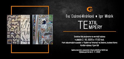 Vernisáž výstavy Eva Mináriková - Igor Minárik