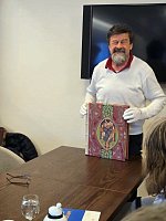 Stretnutie RC Trenčín - prezentácia Vyšehradský kódex - faksimile