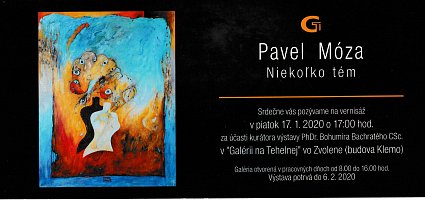Vernisáž výstavy Pavel Móza