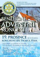 Vánoční benefiční koncert a prodej vánočního punče 2022 v Písku