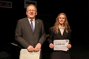 Cena Rotary Clubu Tábor: Talent roku 2025 - Nicolas Bělohoubek