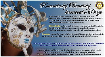 Benátský karneval v Malostranské besedě