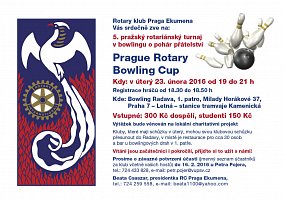 The 5th Prague Rotary Bowling Cup 2016