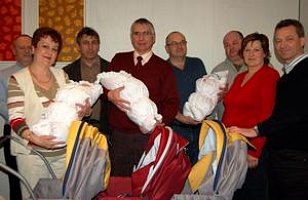 Kočiarik pre trojičky