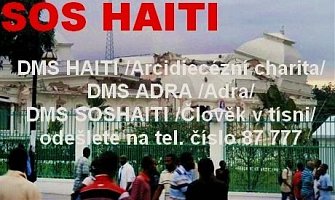 SOS Haity - zemětřesení