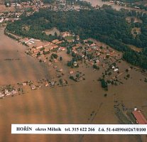 Pomoc postiženým při zápavách v  r. 2003