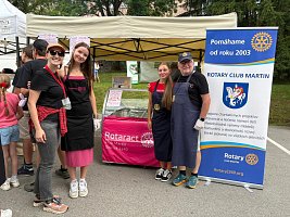 Predaj benefičnej zmrzliny