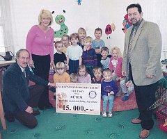 Pomoc TP dětem mateřské školky.