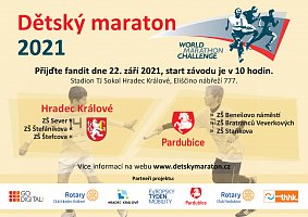 Dětský maraton 2021, Hradec Králové