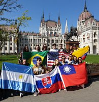 Výmenní študenti opäť v Budapešti 2019