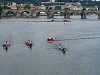 Dragon Boats with Charles Bridge in the background